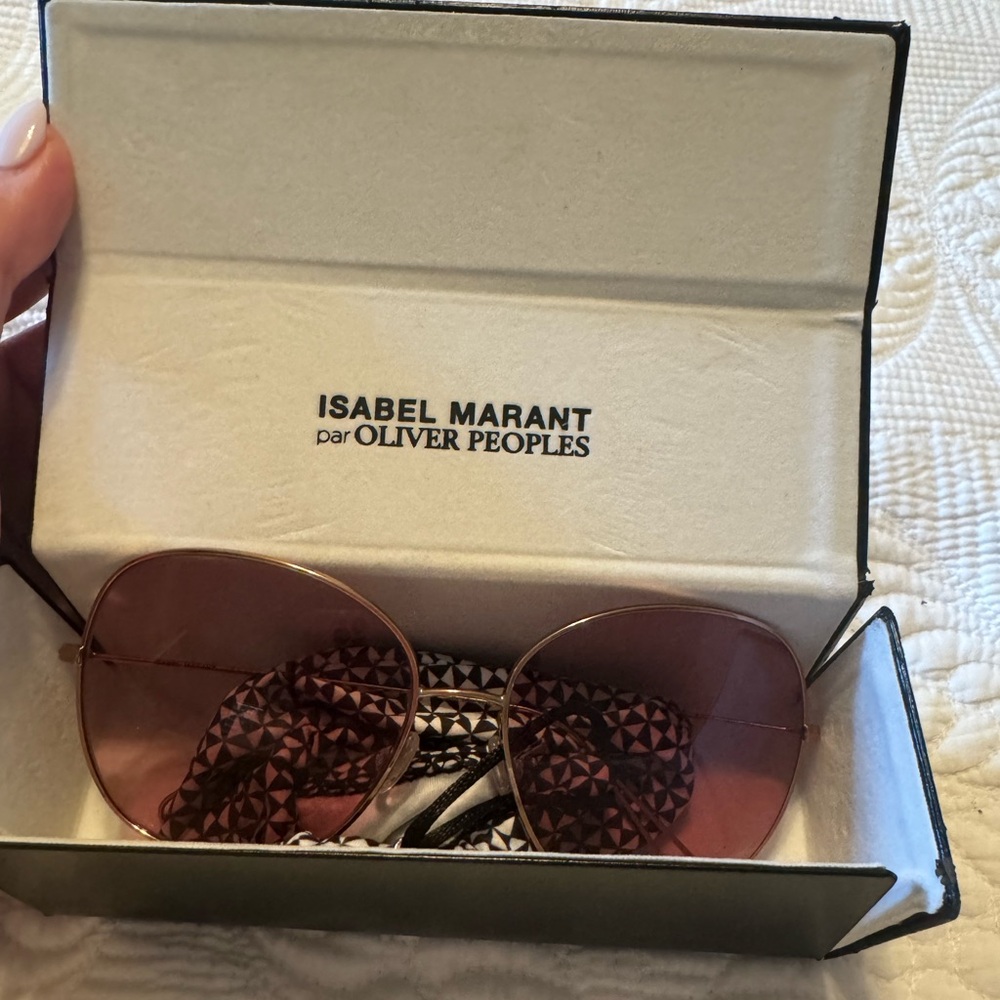 Oliver Peoples x Isabel Marant Pink Sunglasses